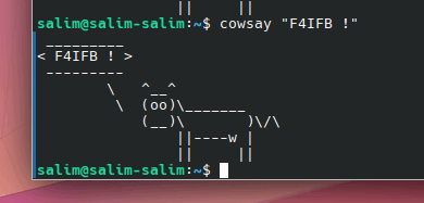 🐮 Joyeuses Pâques ! Et si on parlait de cowsay, la vache cachée dans votre terminal ?