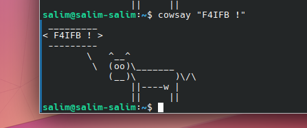 đź Joyeuses PĂąques ! Et si on parlait de cowsay, la vache cachĂ©e dans votre terminal ?